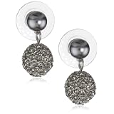 Carolee Charcoal Pearl Basics Simulated Pearl 