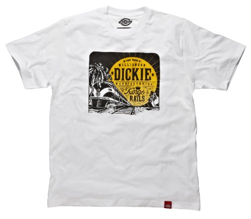 Dickies Herren T-Shirt King Of The Rails, white, M, 06 210177 Preisvergleich
