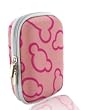 Shadow Pink Pattern Hard Shockproof Camera Case for Fujifilm FinePix L55 Digital Camera