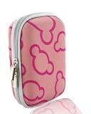 Pink Pattern Hard Shockproof Camera Case for Fujifilm FinePix L55 Digital Camera