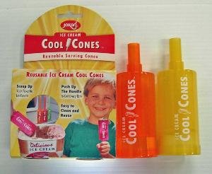 Jokari Cool Cones Reusable Ice Cream Serving Cones - 2 Pack On Sale