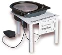 Clay Boss Potter's Wheel Has 1/2 HP Motor That Centers Up To 100 Lbs.