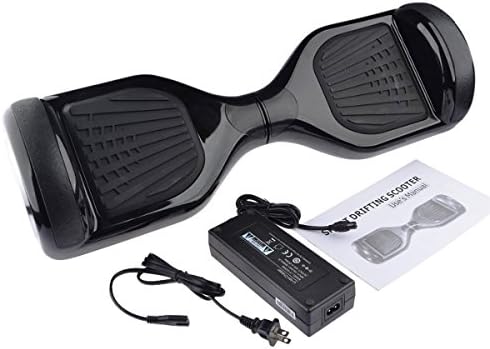 iVOTO® Two Wheels Smart Self Balancing Scooter Mini Type with LED Light and Samsung Battery (Black)