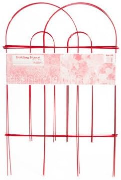 Glamos 770150 32-Inch by 10-Foot Red Folding Wire Fence