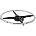 Milagon U05S Chrome Plated Footring with Separate Clamp and Plastic Bushing, 18" Diameter