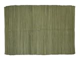 Park B. Smith Eco Delancey 20 Inch by 34 Inch Recycled Cotton Rug, Dark Sage - cod. B001IDYI1K