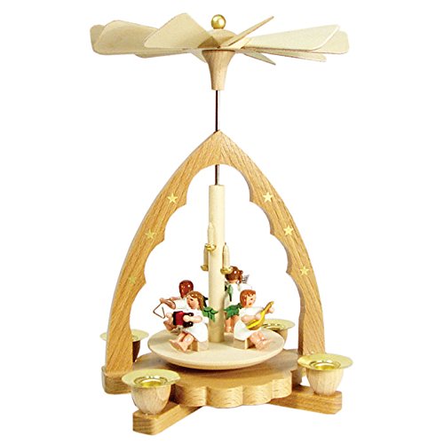 Alexander Taron 16333-Richard Glaesser Pyramid – Musical Angels – 8″H x 5.25″W x 5.25″D Alexander Taron 16333-Richard Glaesser Pyramid – Musical Angels – 8″H x 5.25″W x 5.25″D