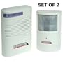 Driveway Patrol Sensor and Receiver Kit (Set of 2)