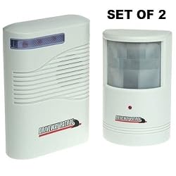 Driveway Patrol Sensor and Receiver Kit (Set of 2)