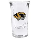Missouri Tigers Fluted Shot (Set of 2)