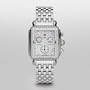 New Michele Deco Diamond Stainless Steel Watch MWW06A000028
