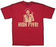 Borat High Five Vector Red T-shirt