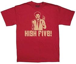 Borat High Five Vector Red T-shirt