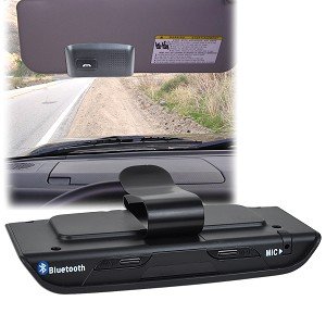 Bluetooth v2.0 Hands-Free Car Visor Kit w/Text to Speech.