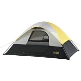 Books Wenzel South Bend Sport Dome Tent, Yellow/Black/White
