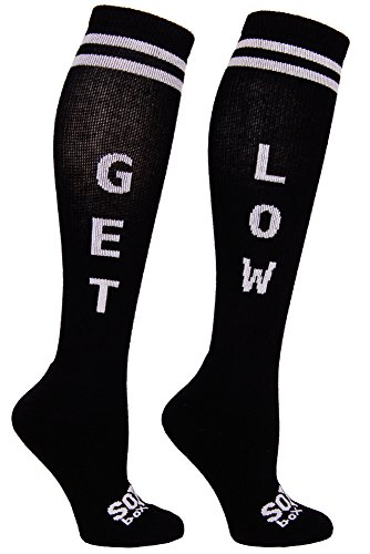 The Sox Box Get Low Socks! - Black