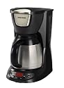 Black & Decker DE790B 8-Cup Thermal Carafe Coffeemaker, Black with stainless carafe