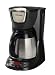 Black & Decker DE790B 8-Cup Thermal Carafe Coffeemaker, Black with stainless carafe