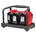 Milwaukee 48-59-0260 Multi-Bay 12-Volt to 18-Volt Slide Style 3 Bay 45 Minute Battery Charger