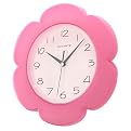 Pink Petals Wall Clock