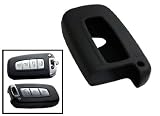 iJDMTOY Soft Silicone Remote Smart Key Holder Fob For Hyundai Genesis Sedan Coupe Elantra Sonata Kia Forte Optima Soul Sorento