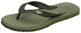 Flojos FORCE Big Kahunas Flip-Flops Sandals, Khaki, 11