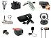 Ultimate Laptop Notebook Netbook 11 Piece Accessory Bundle Kit - USB 2LED Notebook Light + 3-Port USB Hub w/ Card Reader + PC Remote w/ IR Receiver + USB Finger Mouse + Notebook Security Combo Lock + Presentation Pointer w/ Pouch + USB Webcam w/ 6LED Night Vision + Bluetooth 2.0 Adapter + Universal 75w Power Inverter + Flexible Microphone + Sound Isolating Earbud Earphones
