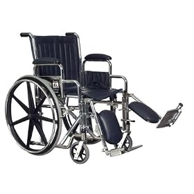 Lightweight Wheelchair (18" x 16" with Removable Desk-Length Arms)
