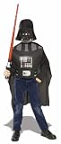 Darth Vader Child Action Wear Set: Childs Size 4-14