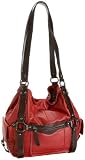 Donald J Pliner Reta Tote,Red/Expresso,one size