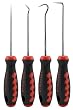 Sheffield Tools 58780 Hook And Pick Set, 4 Piece by Sheffield Tools