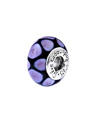 SilveRado (tm) SW10 Murano Glass My Space Bead / Charm