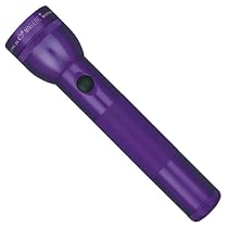 Mag Instrument Heavy-Duty 2 D-Cell Flashlight, Purple #S2D986