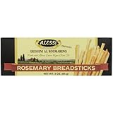 Alessi Rosemary Breadsticks, 3-Ounce Boxes (Pack of 12)
