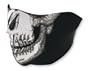 ZANheadgear Neoprene Skull Face Half Face Mask