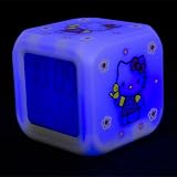 LED Kids alarm clock Hello Kitty Family K9 - 7 colors, 7 songs - 80 x 80 x 80 mm, the favorite alarm clock for children