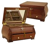 Pandora Corinthian Walnut Finish Jewelry Box