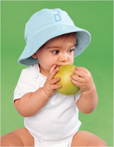 Intial D Baby Bucket Cap In Powder Blue