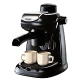 Delonghi DEC5 Espresso Machine with 2 Cup Adapter, Black