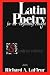 Book Latin Poetry for the Beginning Student