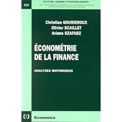 Econom�trie de la finance
