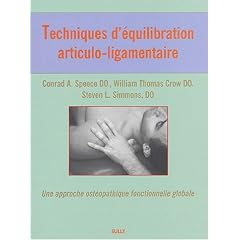 Techniques d'�quilibration articulo-ligamentaire : Une approche ost�opathique fonctionnelle globale