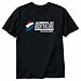 T-SHIRT BLACK  AMSTERDAM BRUSH  NETHERLANDS