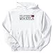 Sweatshirt White Elegant Flag 
