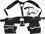 Rooster #TV-LV7 Black Nylon Electrician Rig