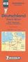 Michelin Germany Northwest Map No. 415 (Michelin Maps & Atlases)