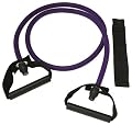 SPRI ES503R Xertube Resistance Band with Door Attachment and Exercise Charts (Purple, Very Heavy)