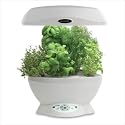 AeroGarden 901012-1200 Space•Saver 6 with Plant Select & Gourmet Herb Seed Kit in White