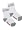 White w/ Asst Heel and Toe