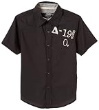 Guess Boys 8-20 Short Sleeve Shirt W/ Screenprint
